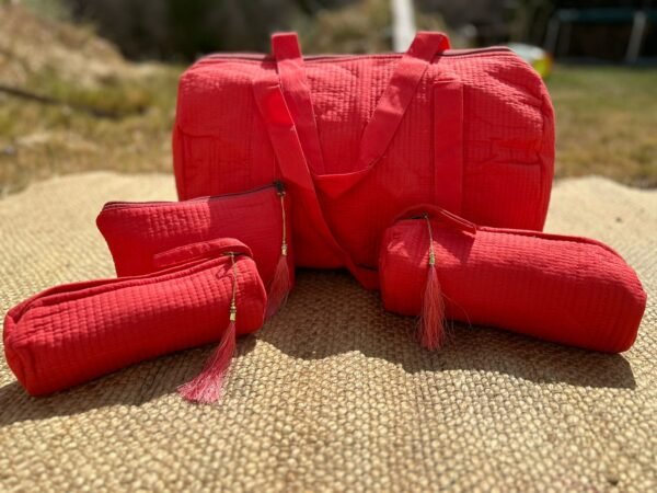 CONJUNTO MALETA CORAL