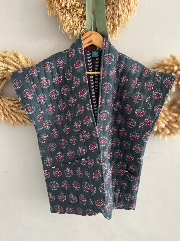 CHALECO REVERSIBLE ANTRACITA