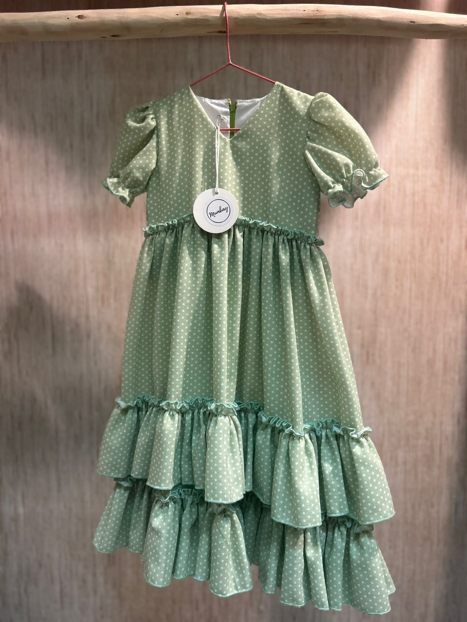 TRAE NIÑA 2-3 BLANCO Y VERDE