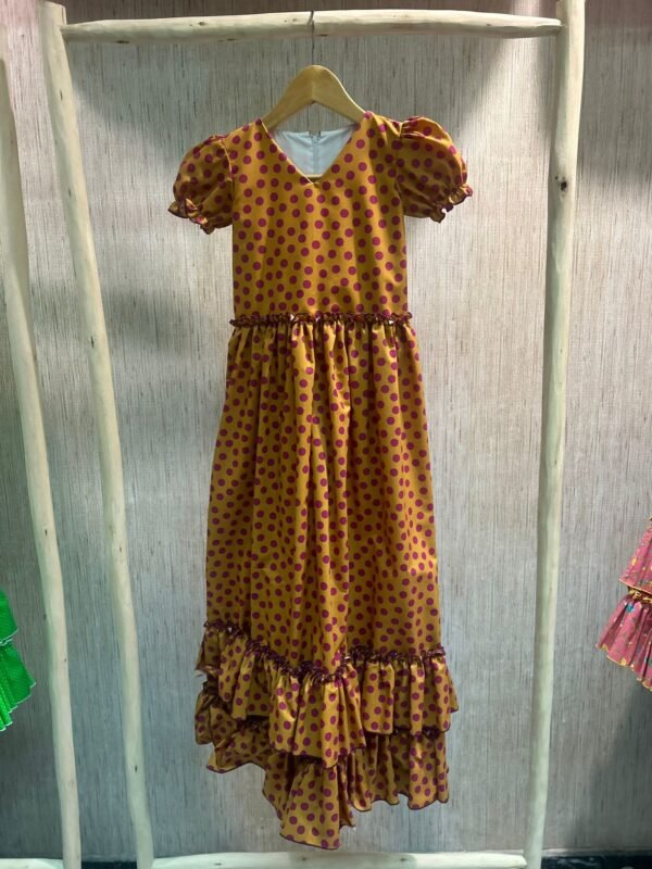 TRAJE FLAMENCA ALVERO LUNAR BUGANVILLA