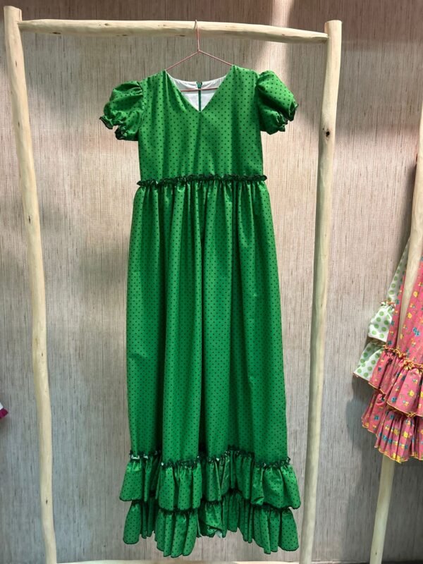 TRAJE VERDE MANZANA LUNAR OSCURO