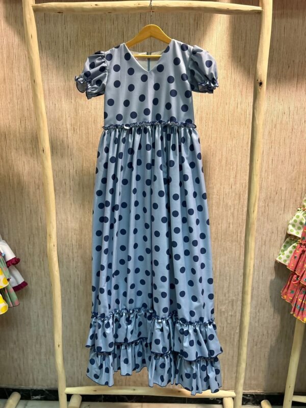 TRAJE CELESTE LUNAR AZUL MARINO