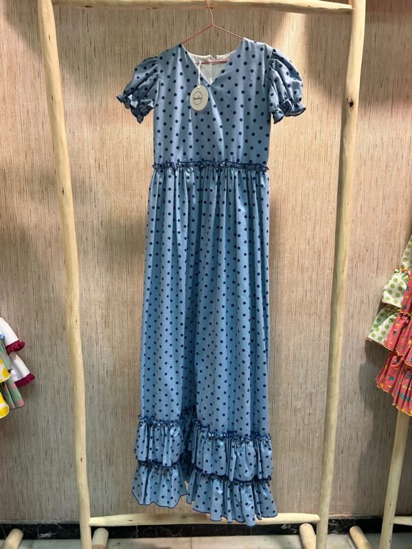 TRAJE CELESTE LUNARITO AZUL