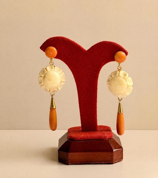 PENDIENTES FLOR
